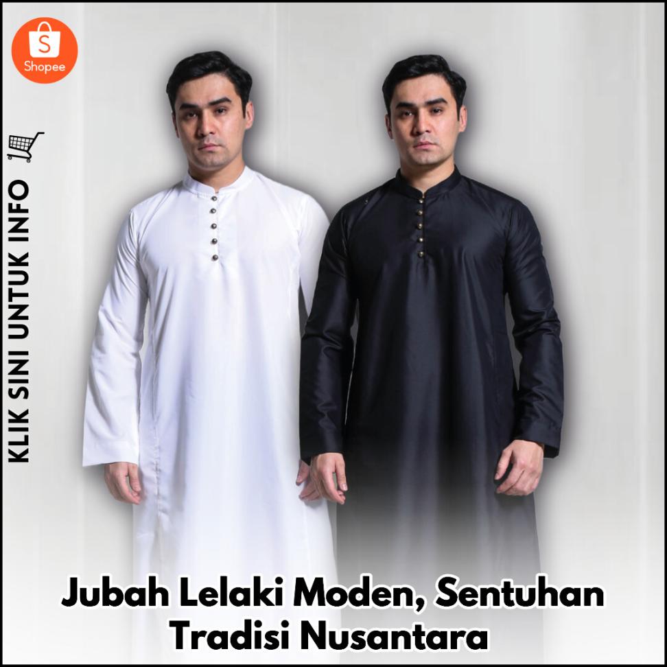 Jubah Lelaki Moden, Sentuhan Tradisi Nusantara
