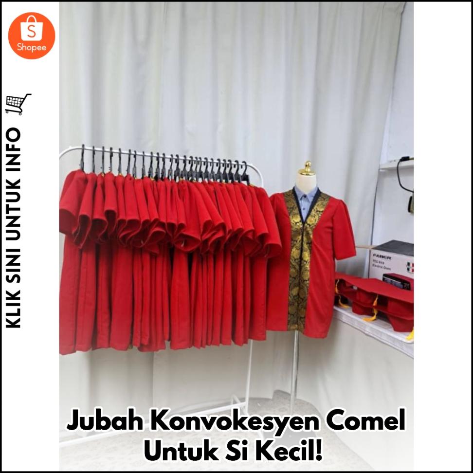 Jubah Konvokesyen Comel Untuk Si Kecil!