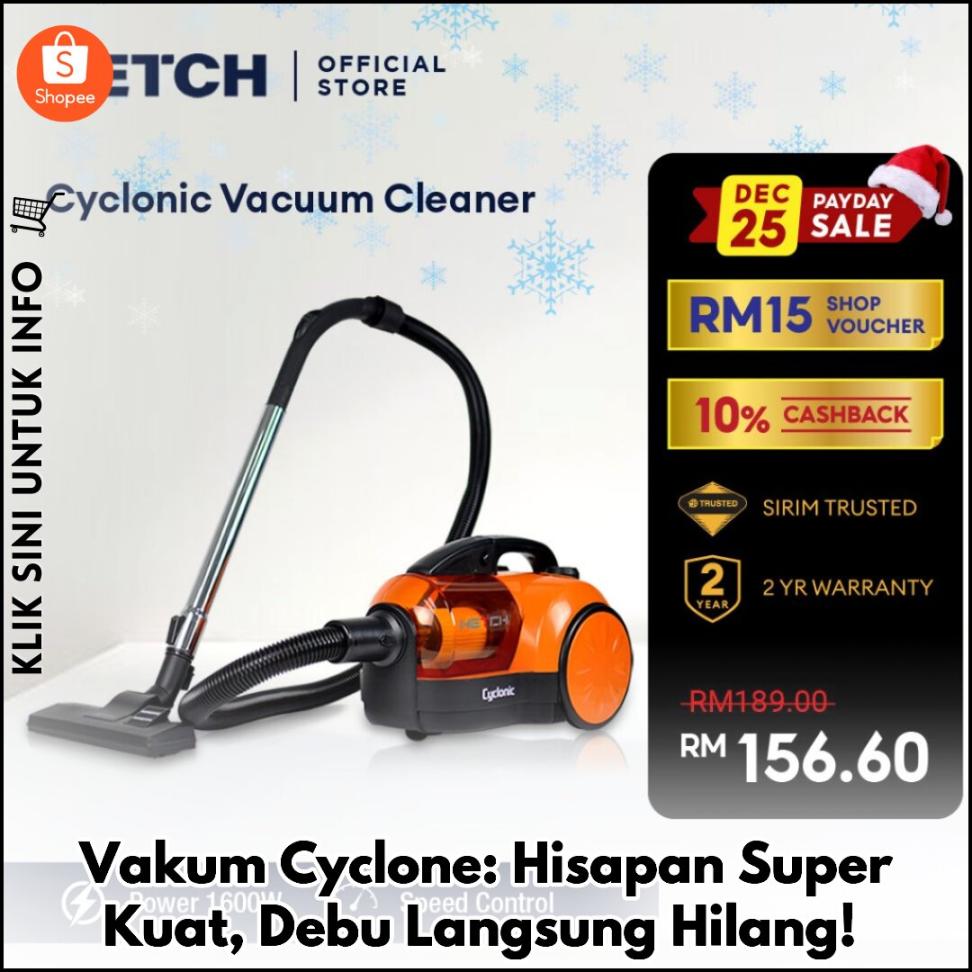 Vakum Cyclone: Hisapan Super Kuat, Debu Langsung Hilang!