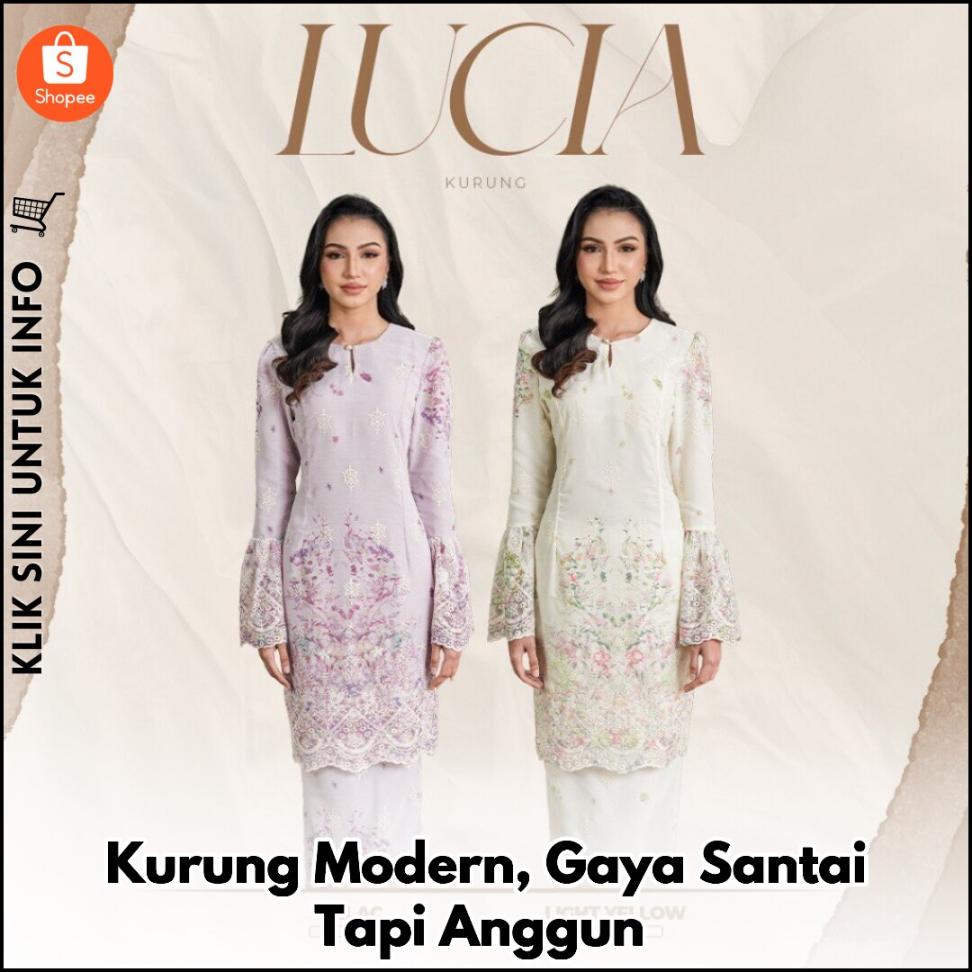 Kurung Modern, Gaya Santai Tapi Anggun
