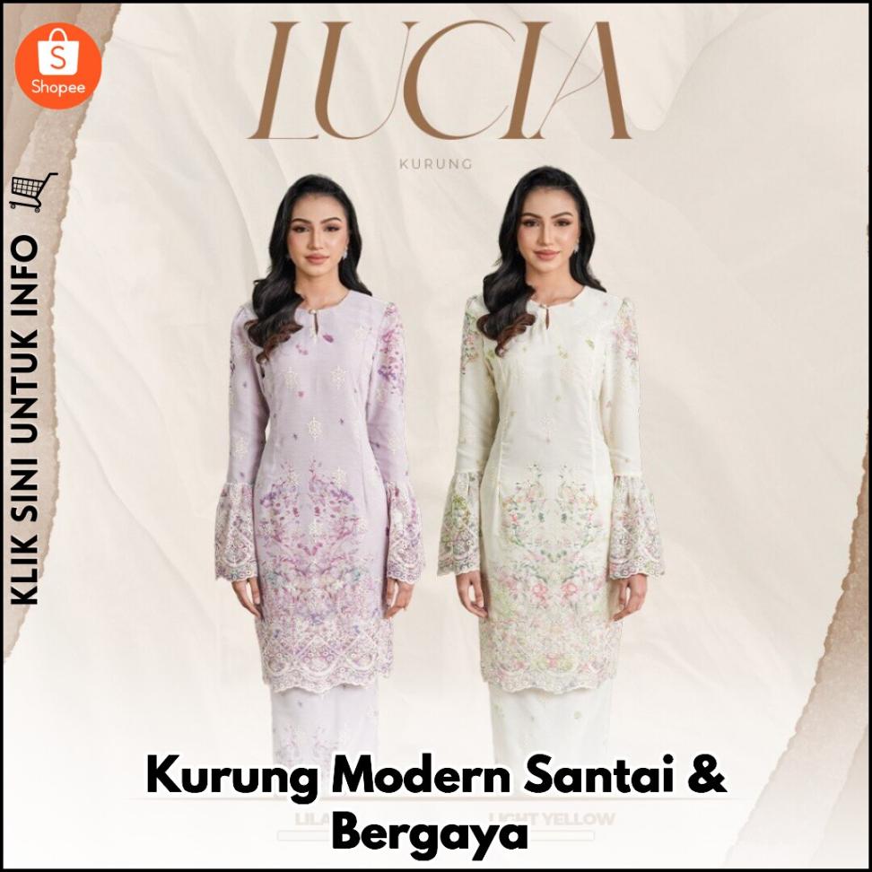 Kurung Modern Santai & Bergaya