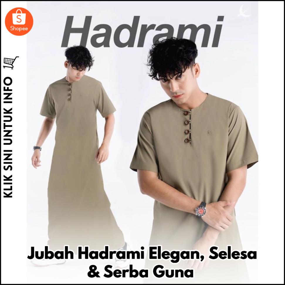 Jubah Hadrami Elegan, Selesa & Serba Guna