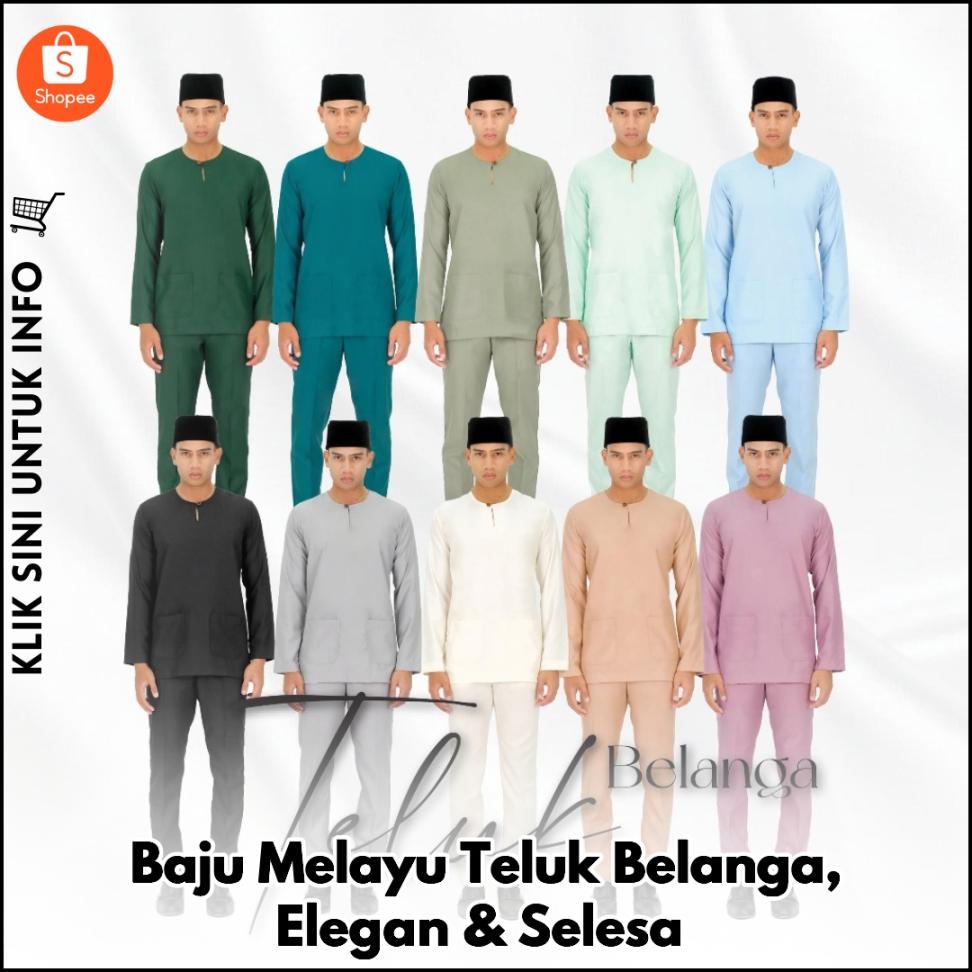 Baju Melayu Teluk Belanga – Gaya Tradisi, Selesa Dipakai