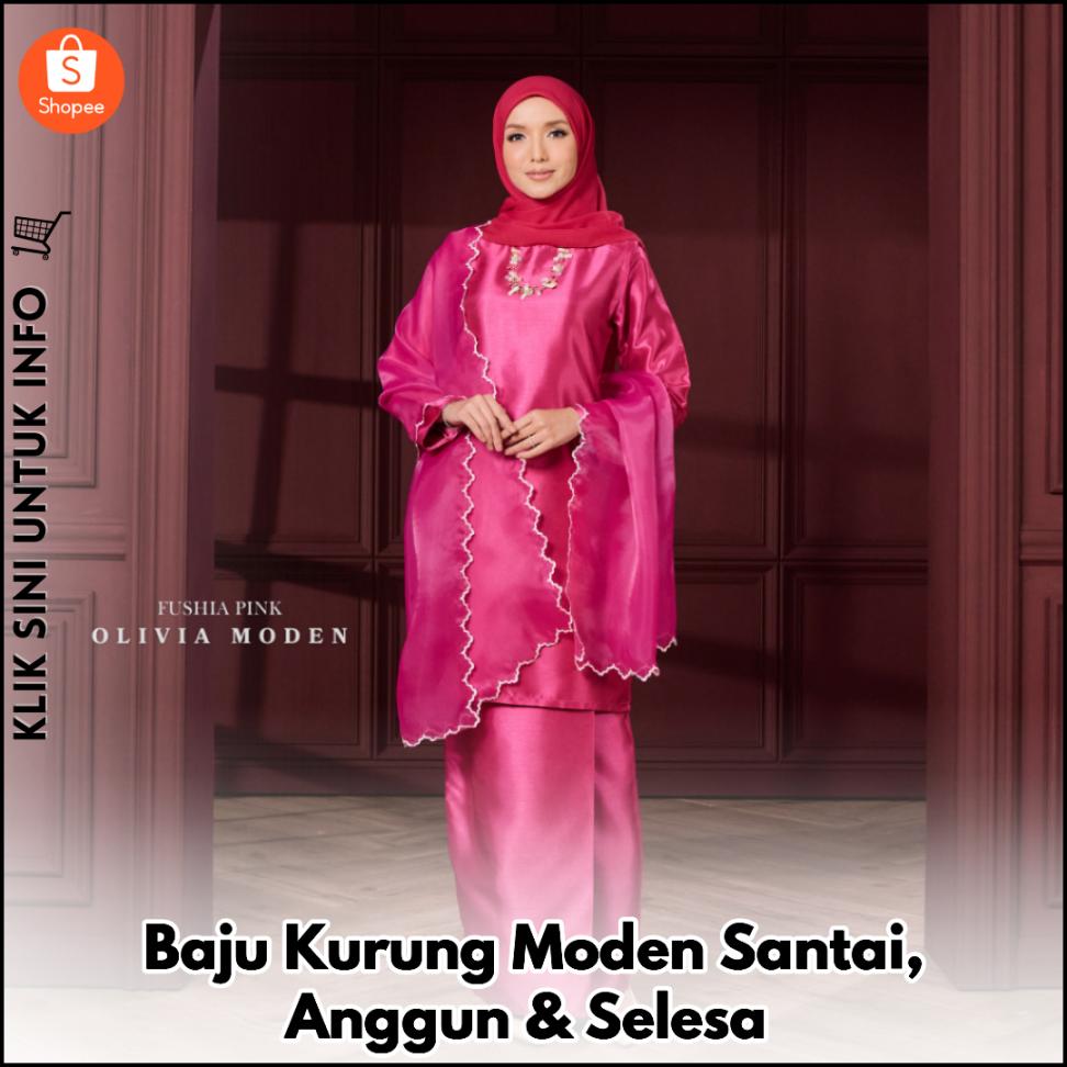 Baju Kurung Moden Santai, Anggun & Selesa
