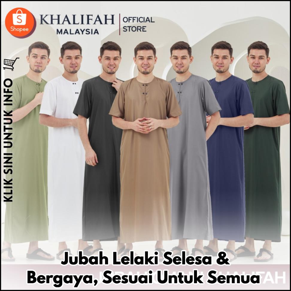 Jubah Lelaki Selesa & Bergaya, Sesuai Untuk Semua