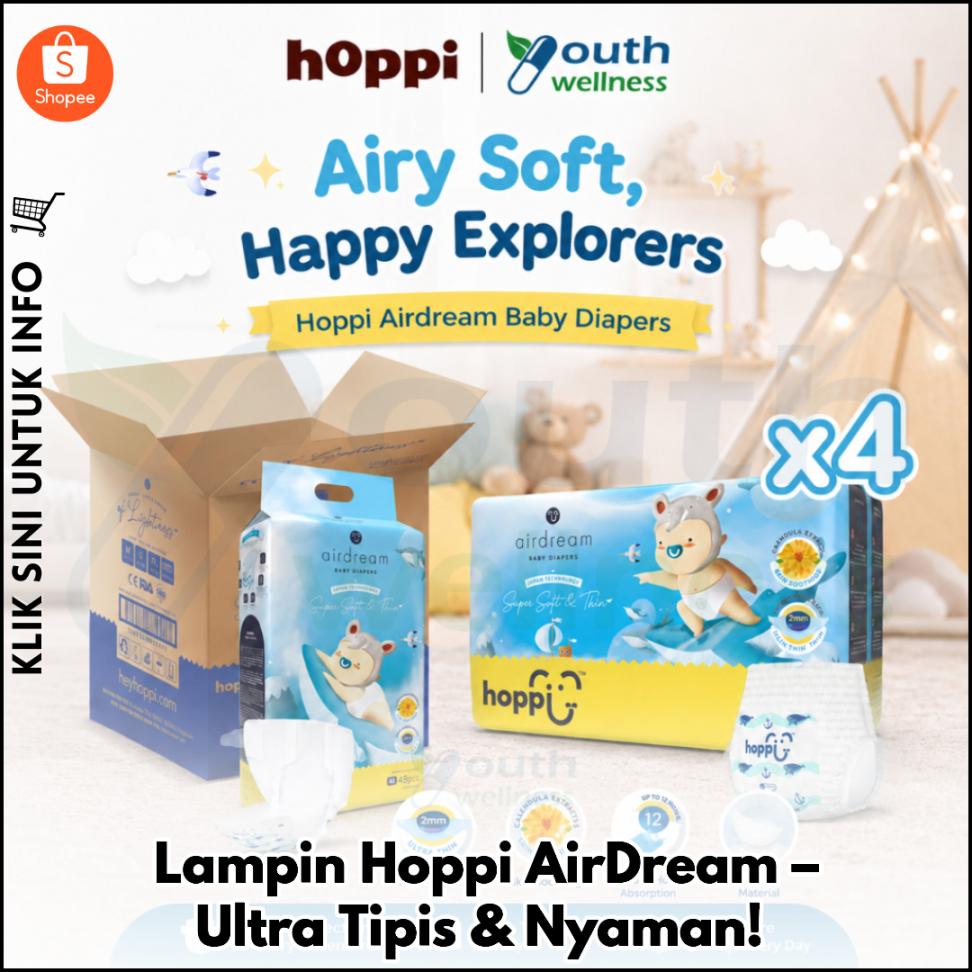 Lampin Hoppi AirDream – Ultra Tipis & Nyaman!