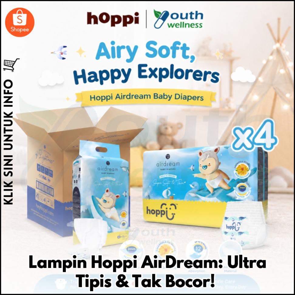 Lampin Hoppi AirDream: Ultra Tipis & Tak Bocor!