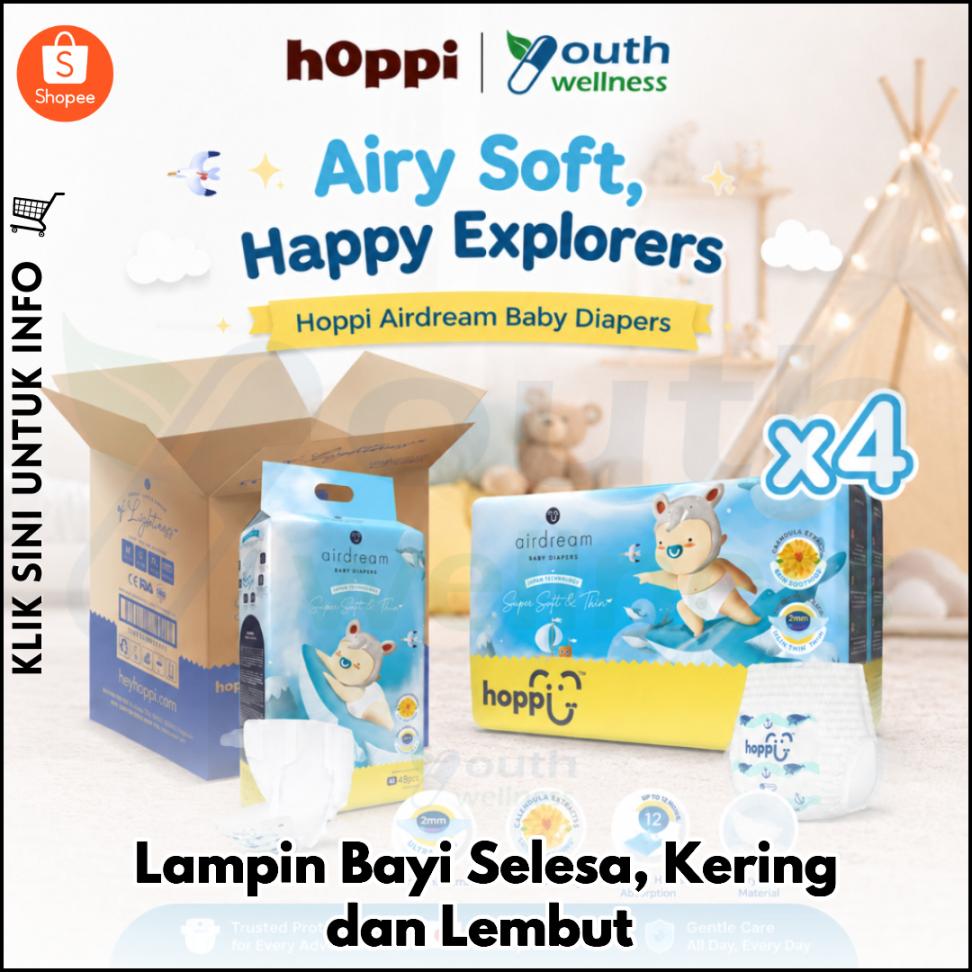 Lampin Bayi Selesa, Kering dan Lembut