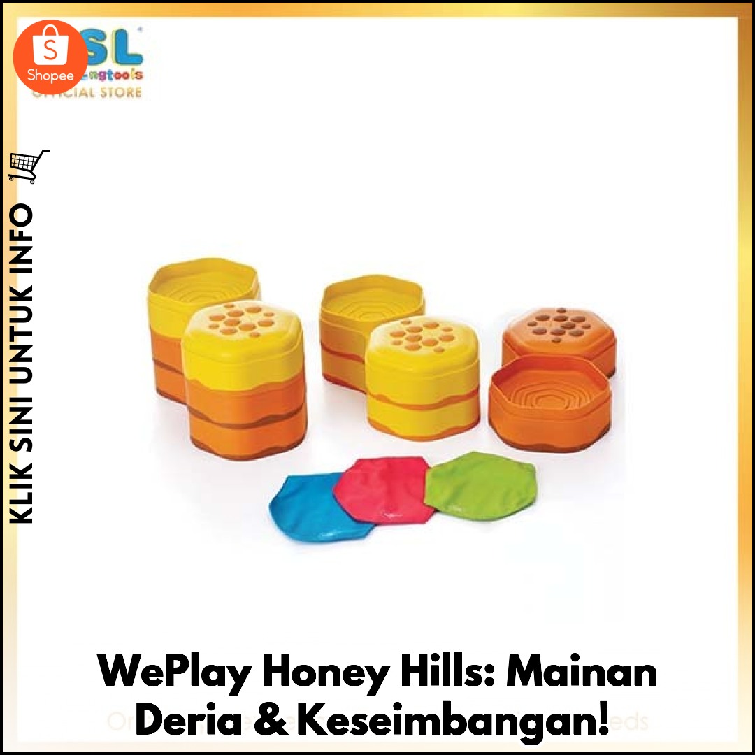 WePlay Honey Hills: Mainan Deria & Keseimbangan!