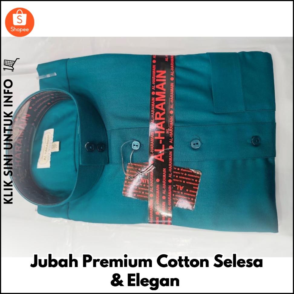 Jubah Premium Cotton Selesa & Elegan