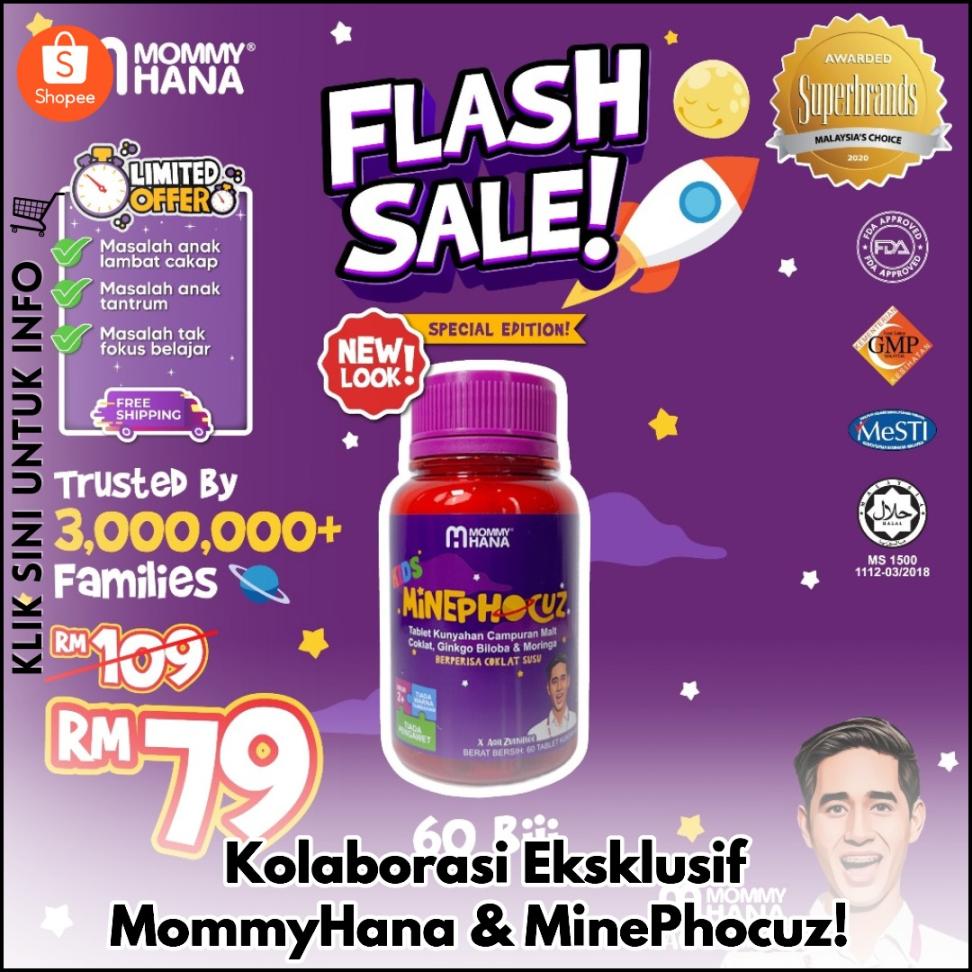 Kolaborasi Eksklusif MommyHana & MinePhocuz!