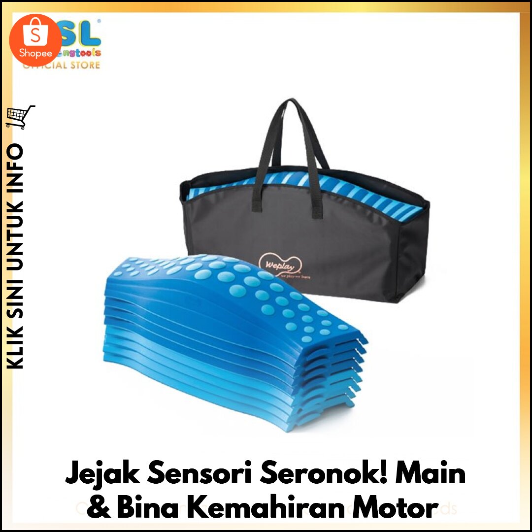 Jejak Sensori Seronok! Main & Bina Kemahiran Motor