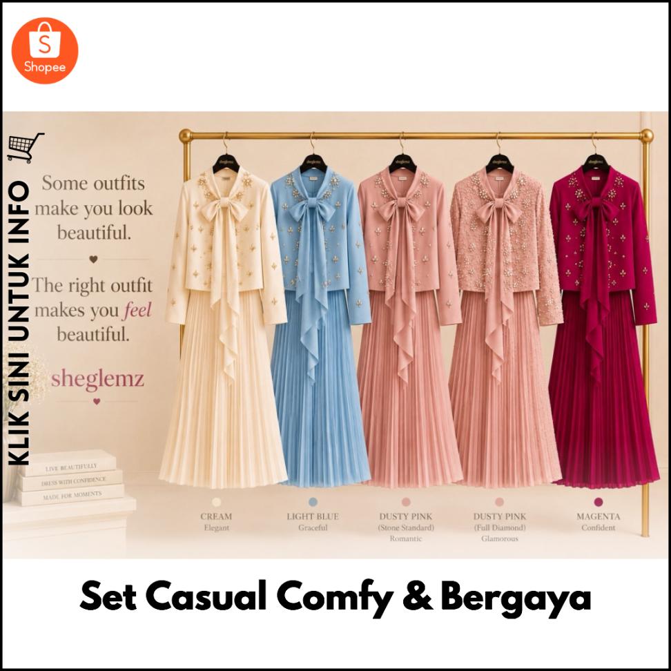 Set Casual Comfy & Bergaya ?