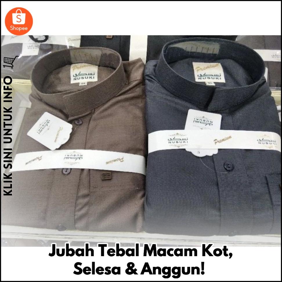Jubah Tebal Macam Kot, Selesa & Anggun!