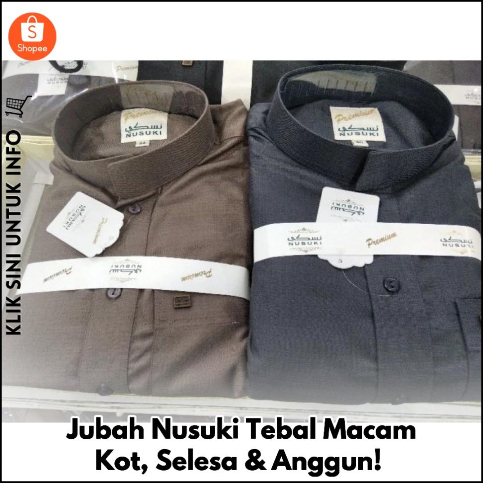 Jubah Tebal Macam Kot, Selesa & Anggun!
