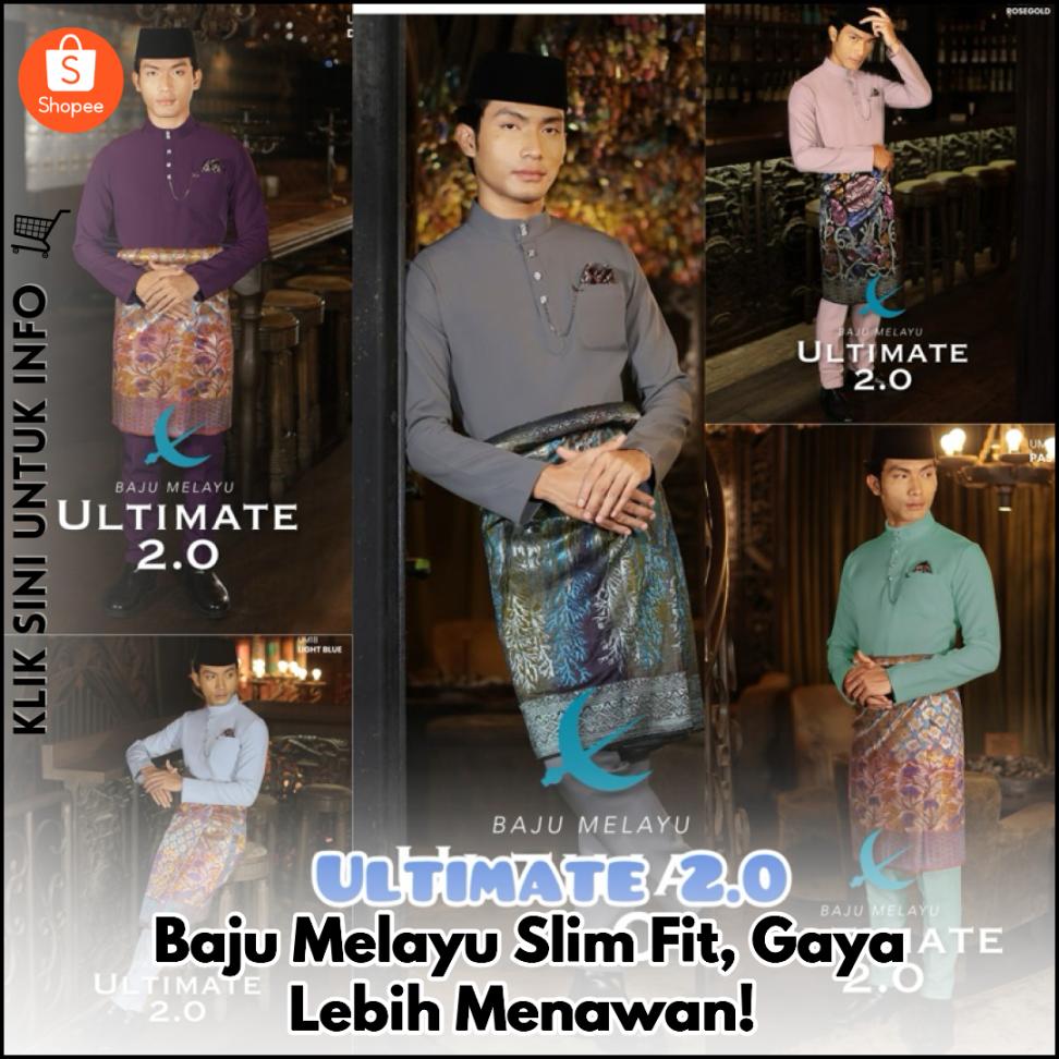 Baju Melayu Slim Fit, Gaya Lebih Menawan!