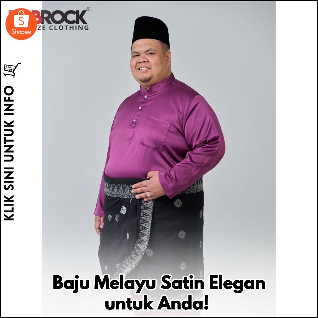 Baju Melayu Satin Elegan untuk Anda!
