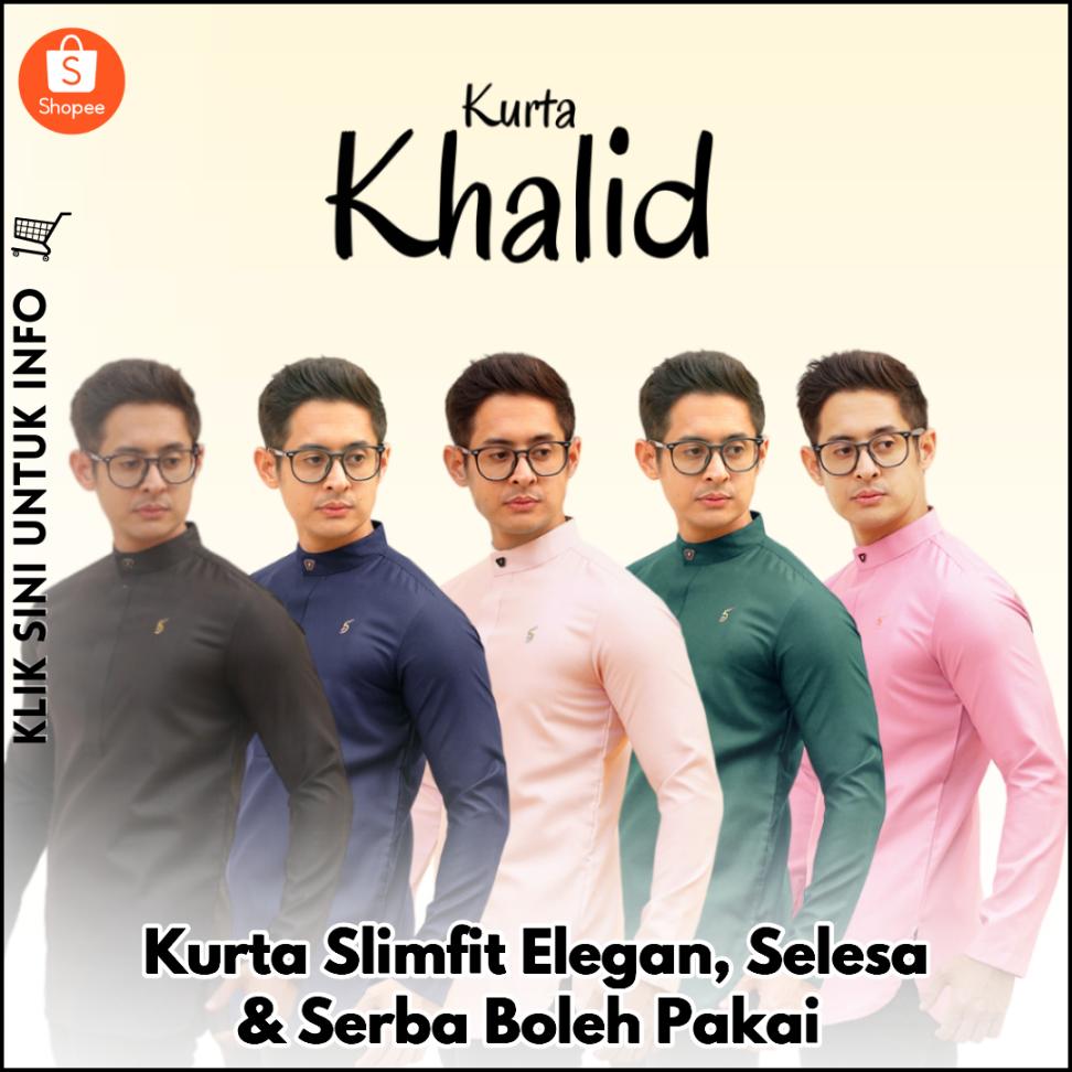Kurta Slimfit Elegan, Selesa & Serba Boleh Pakai