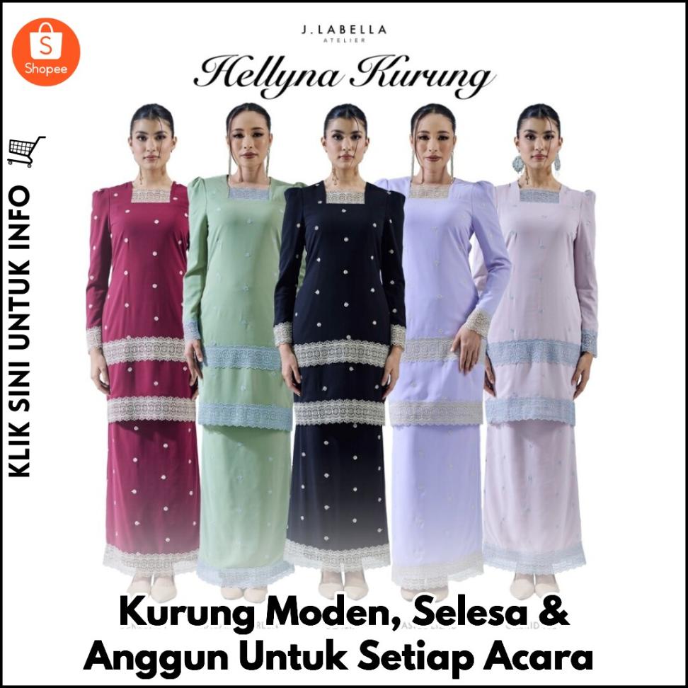 Kurung Moden, Selesa & Anggun Untuk Setiap Acara