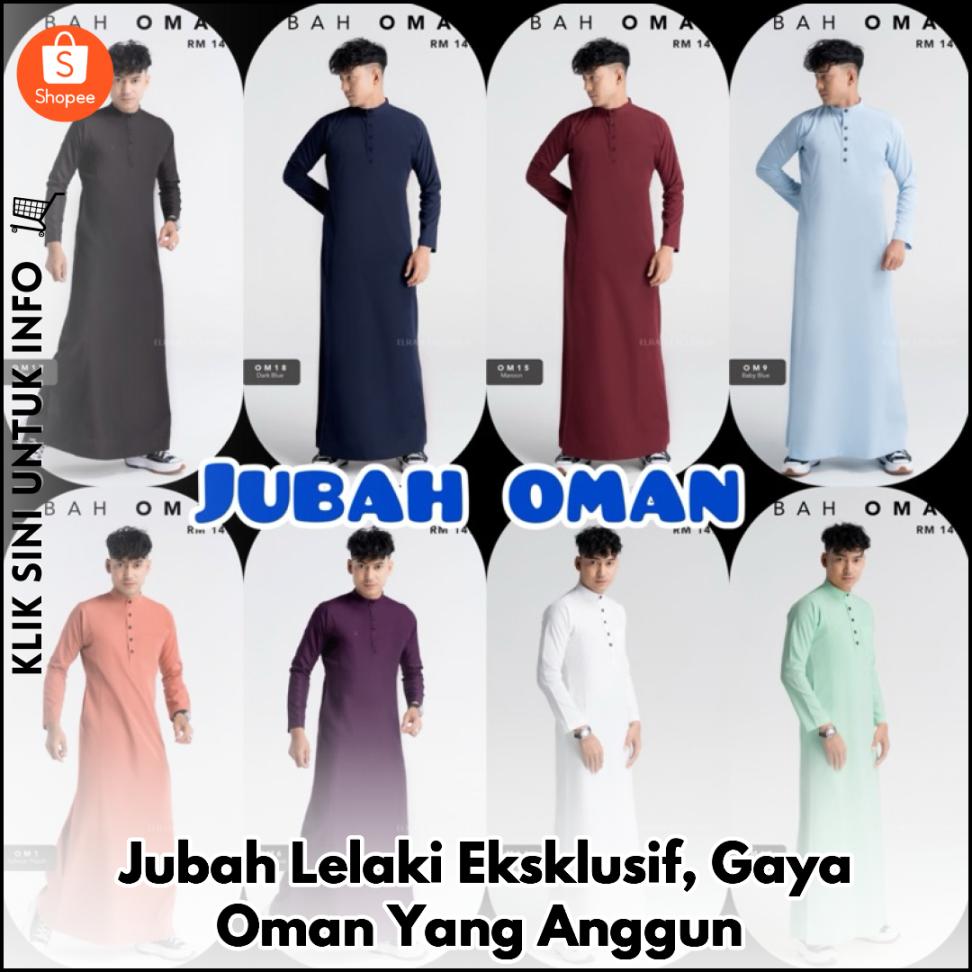 Jubah Lelaki Eksklusif, Gaya Oman Yang Anggun