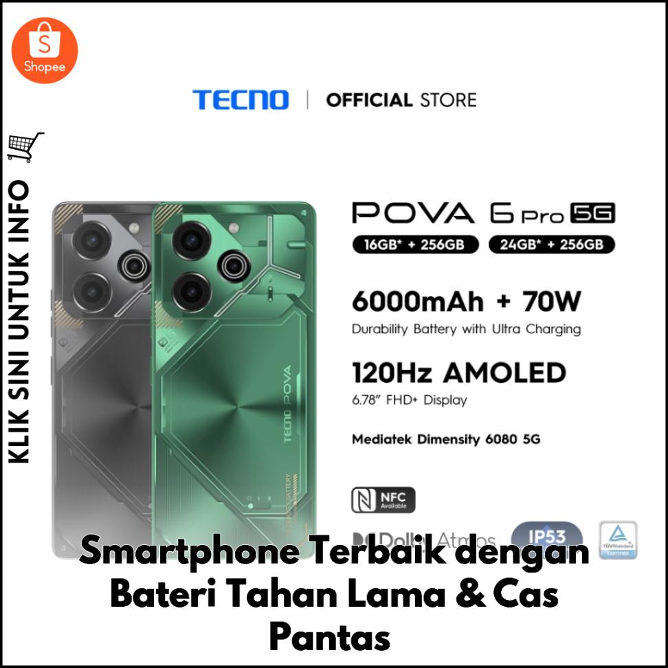 Smartphone Terbaik dengan Bateri Tahan Lama & Cas Pantas