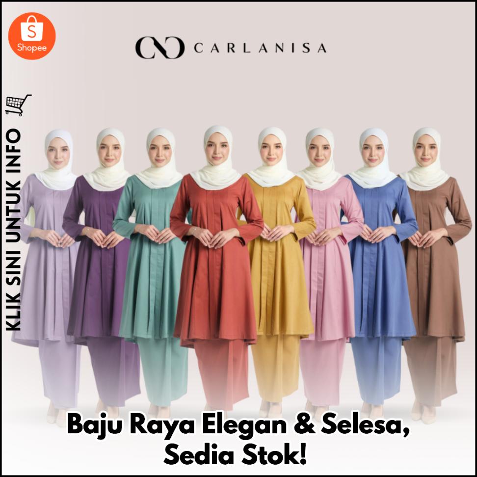 Baju Raya Elegan & Selesa, Sedia Stok!