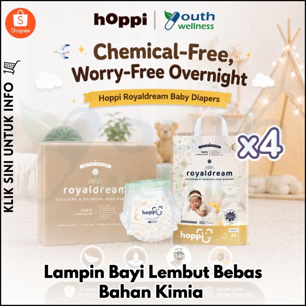 Lampin Bayi Lembut Bebas Bahan Kimia