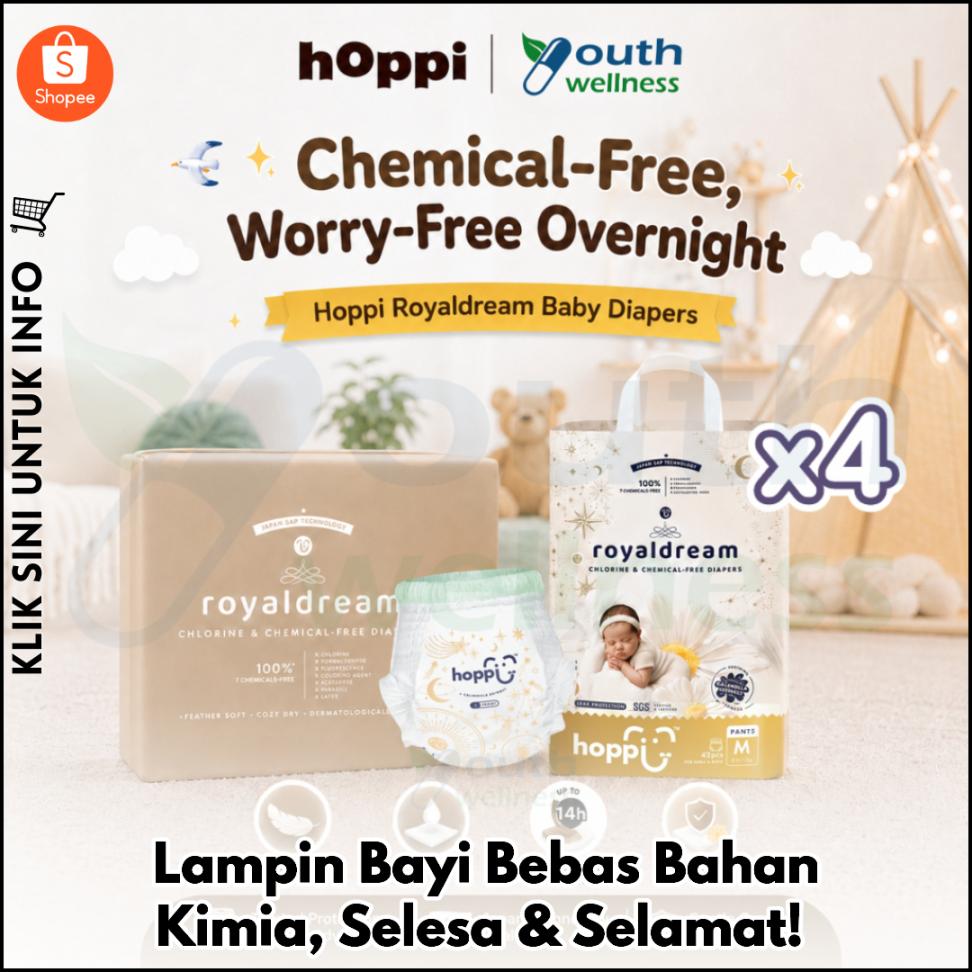 Lampin Bayi Bebas Bahan Kimia, Selesa & Selamat!