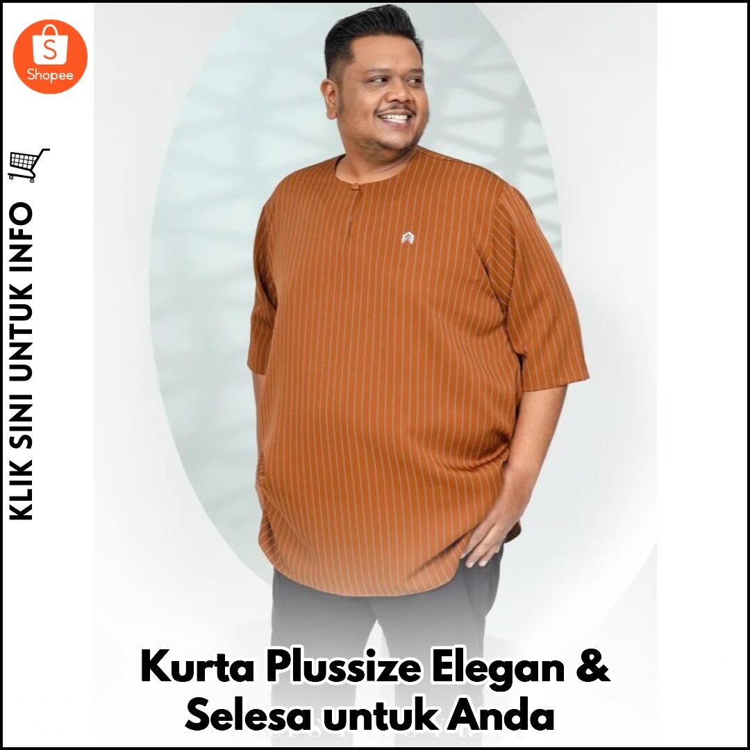 Kurta Plussize Elegan & Selesa untuk Anda