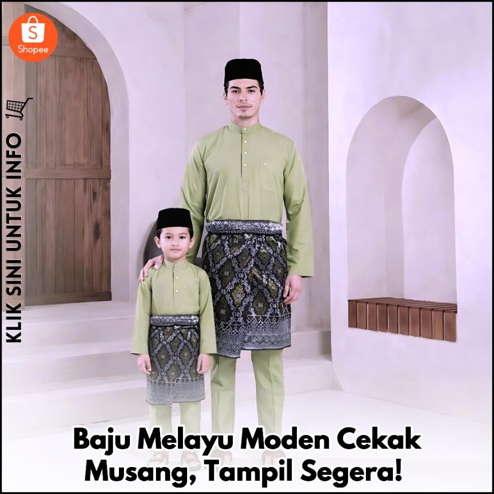 Baju Melayu Moden Cekak Musang, Tampil Segera!