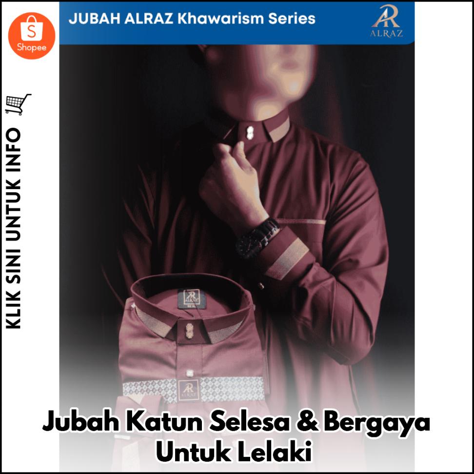 Jubah Katun Selesa & Bergaya Untuk Lelaki