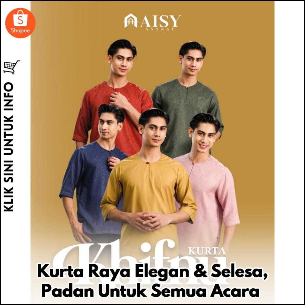 Kurta Raya Elegan & Selesa, Padan Untuk Semua Acara
