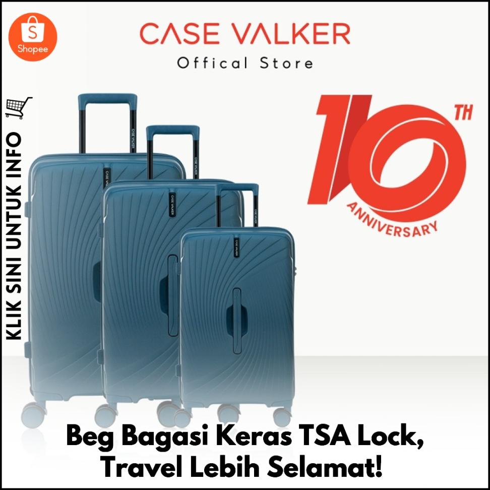 Beg Bagasi Keras TSA Lock, Travel Lebih Selamat!