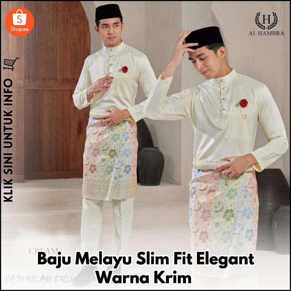 BAJU MELAYU NIKAH TAMPAN & ELEGAN