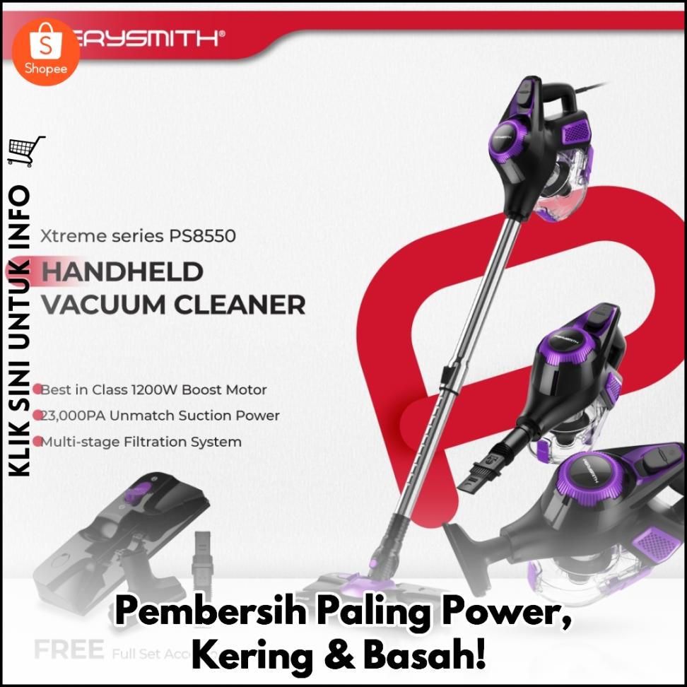 Pembersih Paling Power, Kering & Basah!