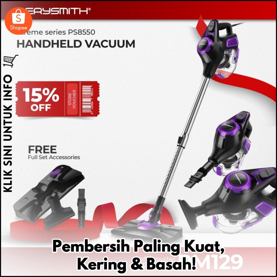 Pembersih Paling Kuat, Kering & Basah!