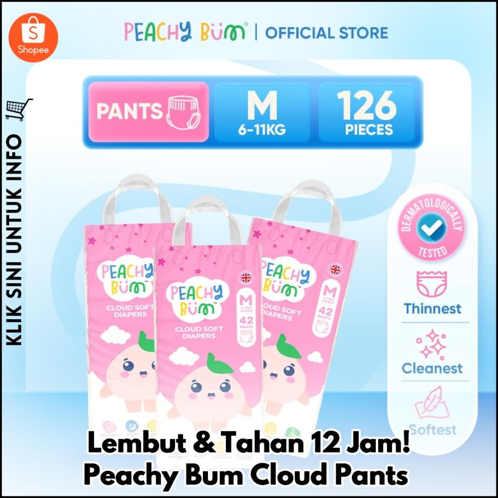 Lembut & Tahan 12 Jam! Peachy Bum Cloud Pants