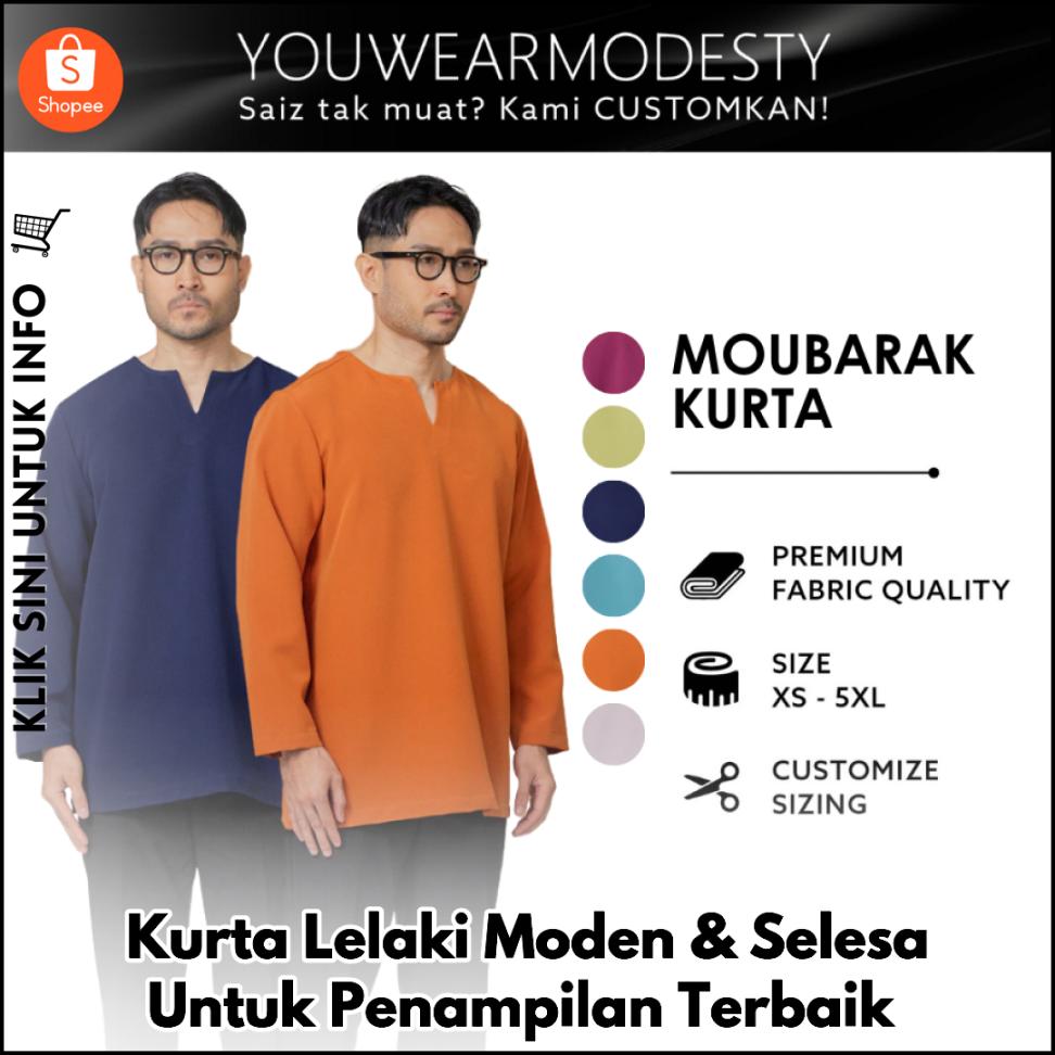 Kurta Lelaki Moden & Selesa Untuk Penampilan Terbaik