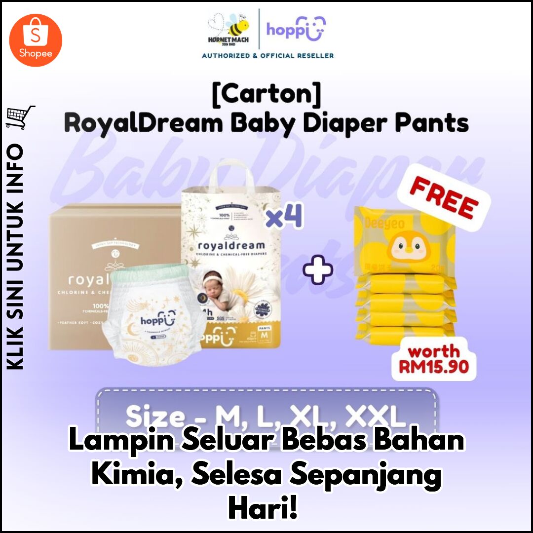 Lampin Seluar Bebas Bahan Kimia, Selesa Sepanjang Hari!