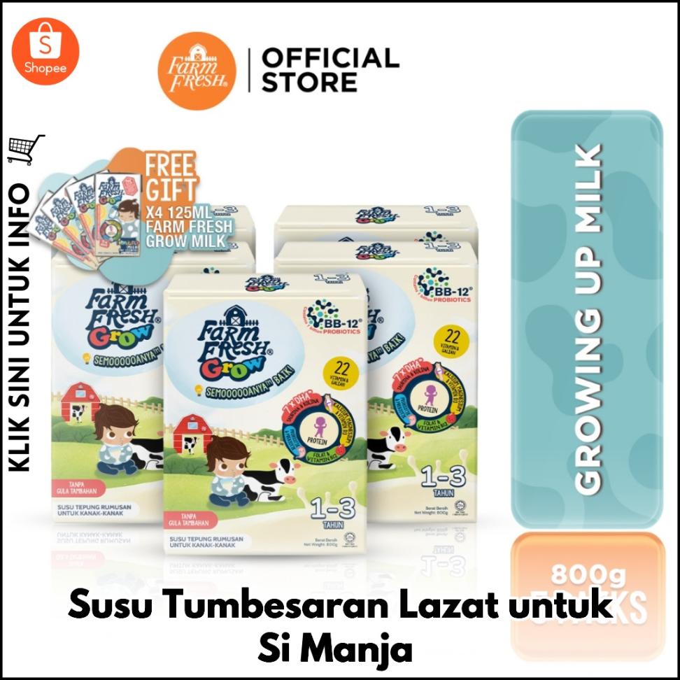 Susu Tumbesaran Lazat untuk Si Manja