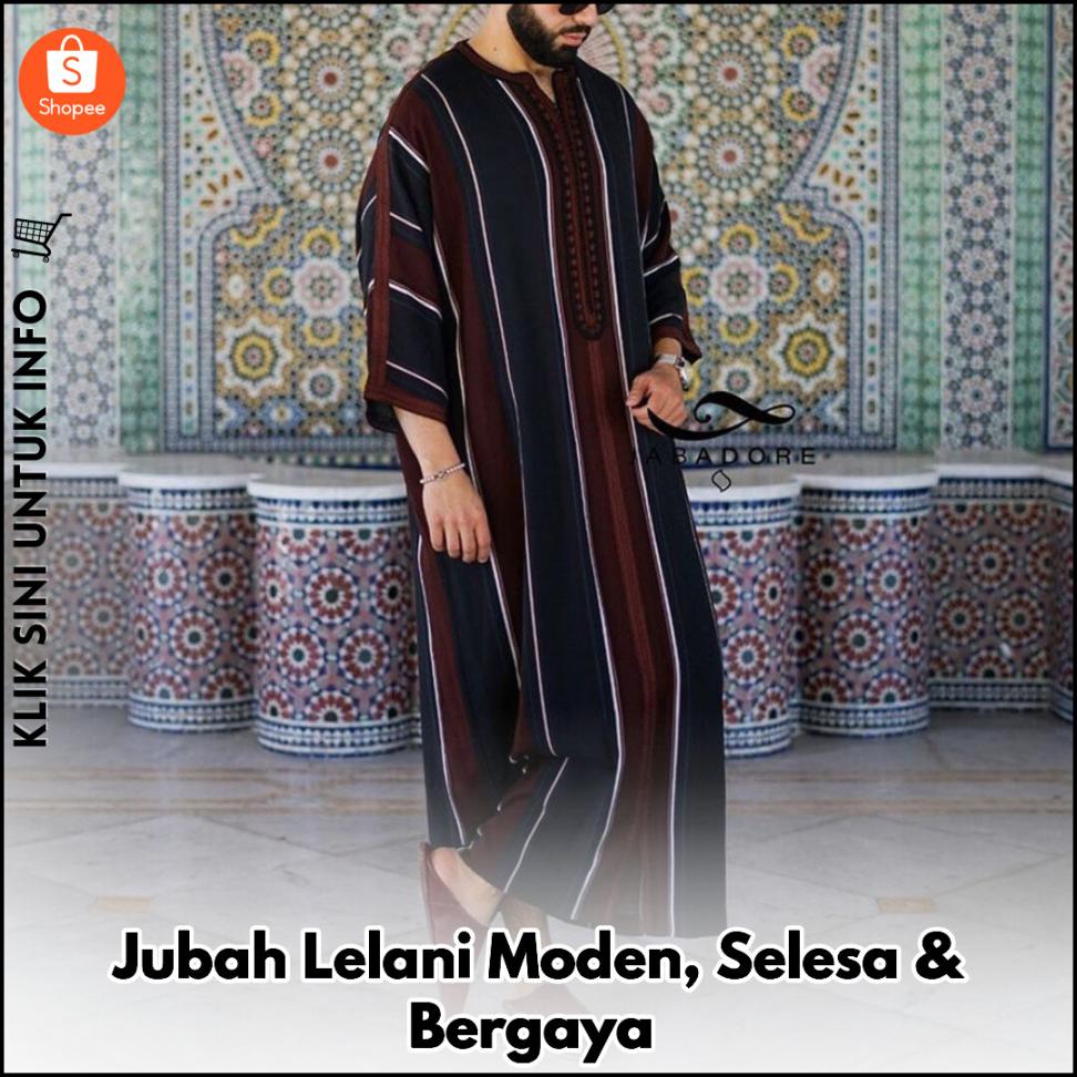 Jubah Lelani Moden, Selesa & Bergaya