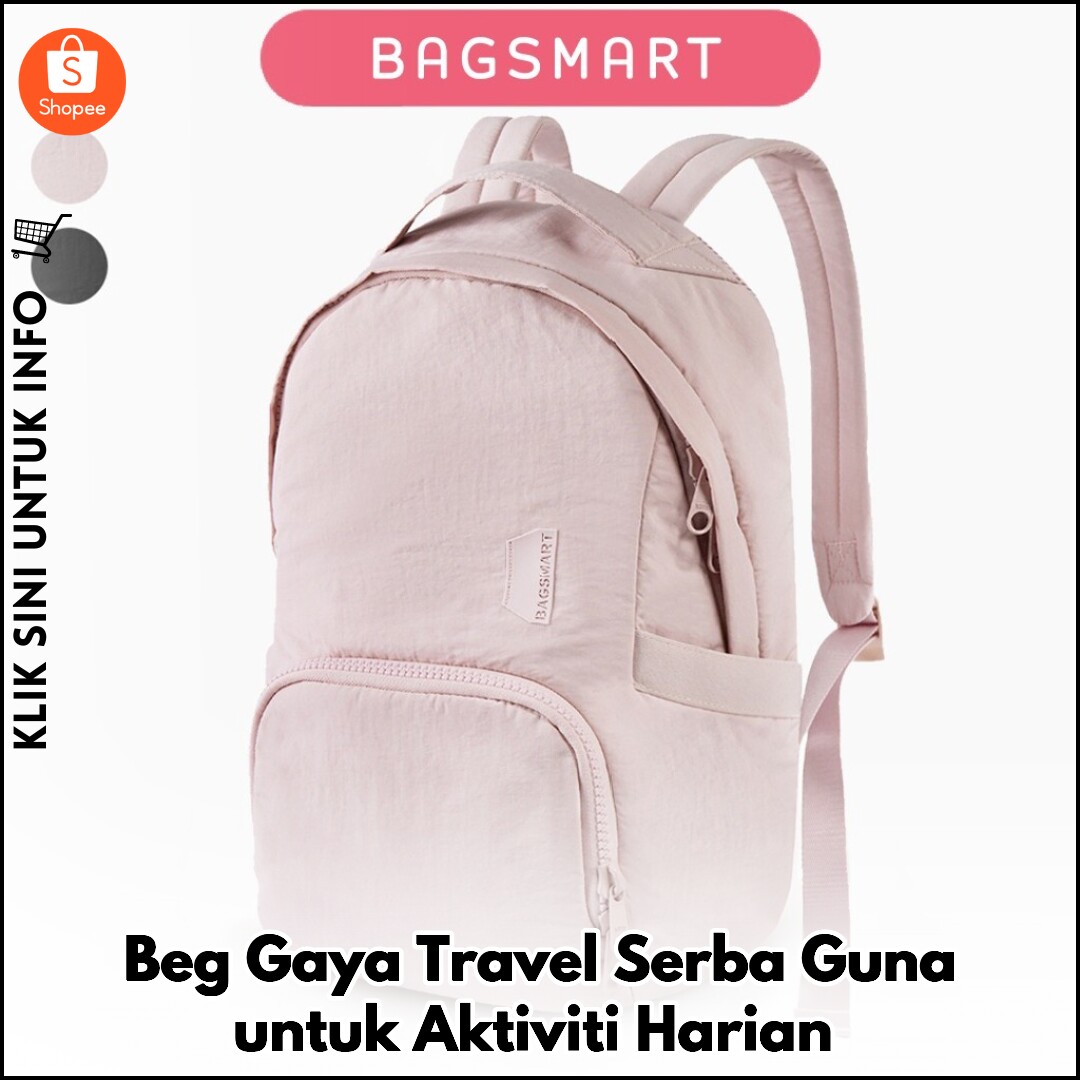 Beg Gaya Travel Serba Guna untuk Aktiviti Harian