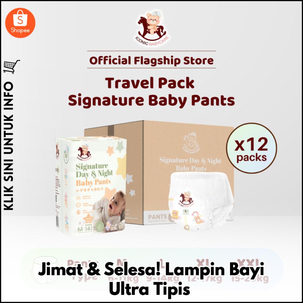 Jimat & Selesa! Lampin Bayi Ultra Tipis