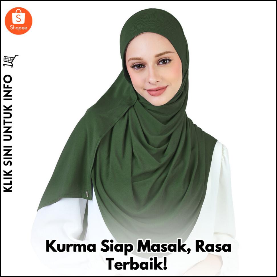 Tudung Segera Naelofar Darling, Anggun & Praktis!