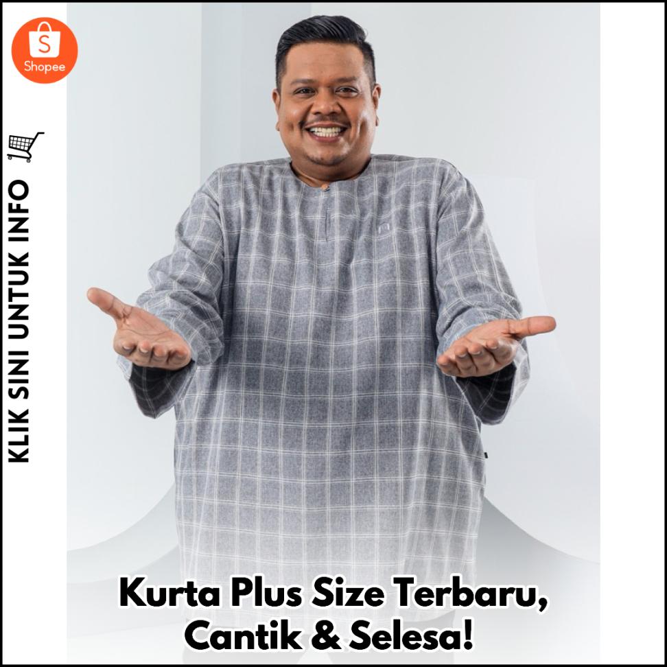 Kurta Plus Size Terbaru, Cantik & Selesa!