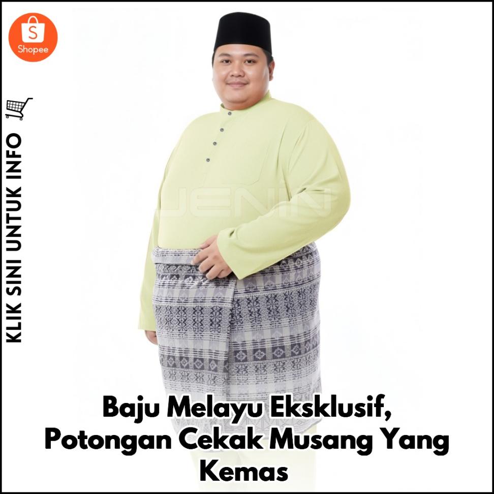 Baju Melayu Eksklusif, Potongan Cekak Musang Yang Kemas