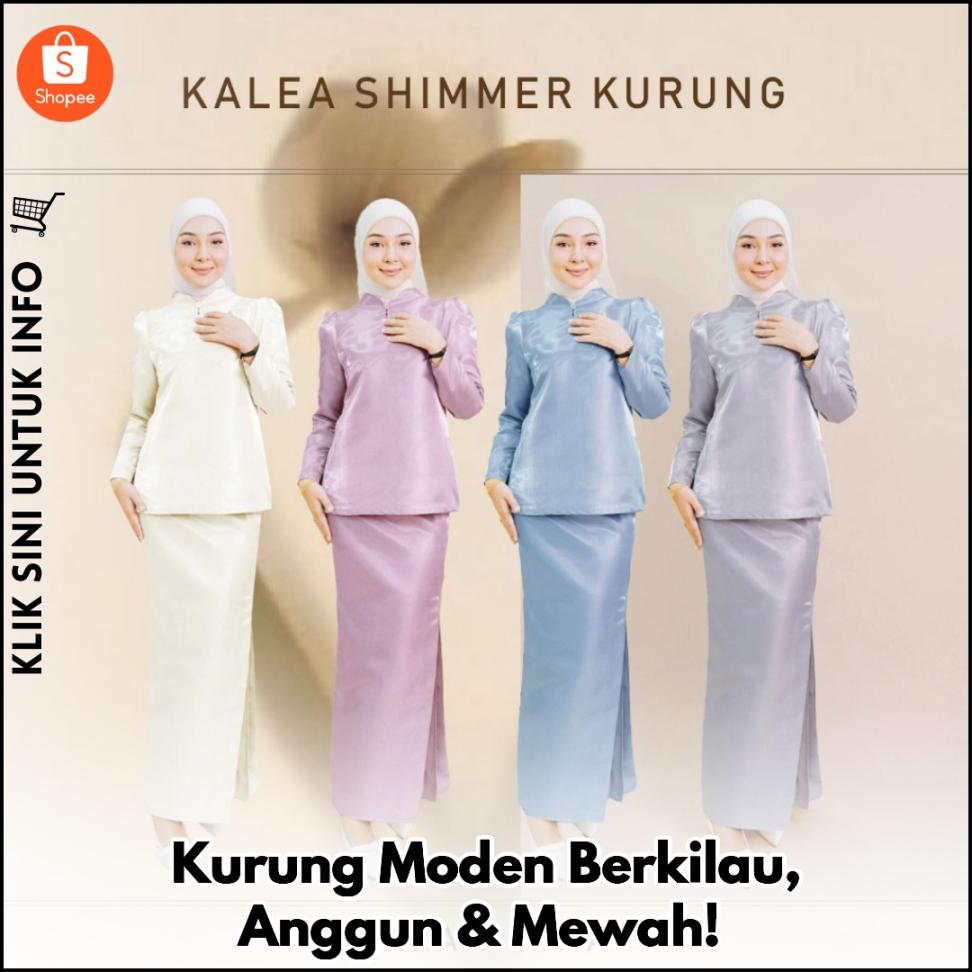 Kurung Moden Berkilau, Anggun & Mewah!