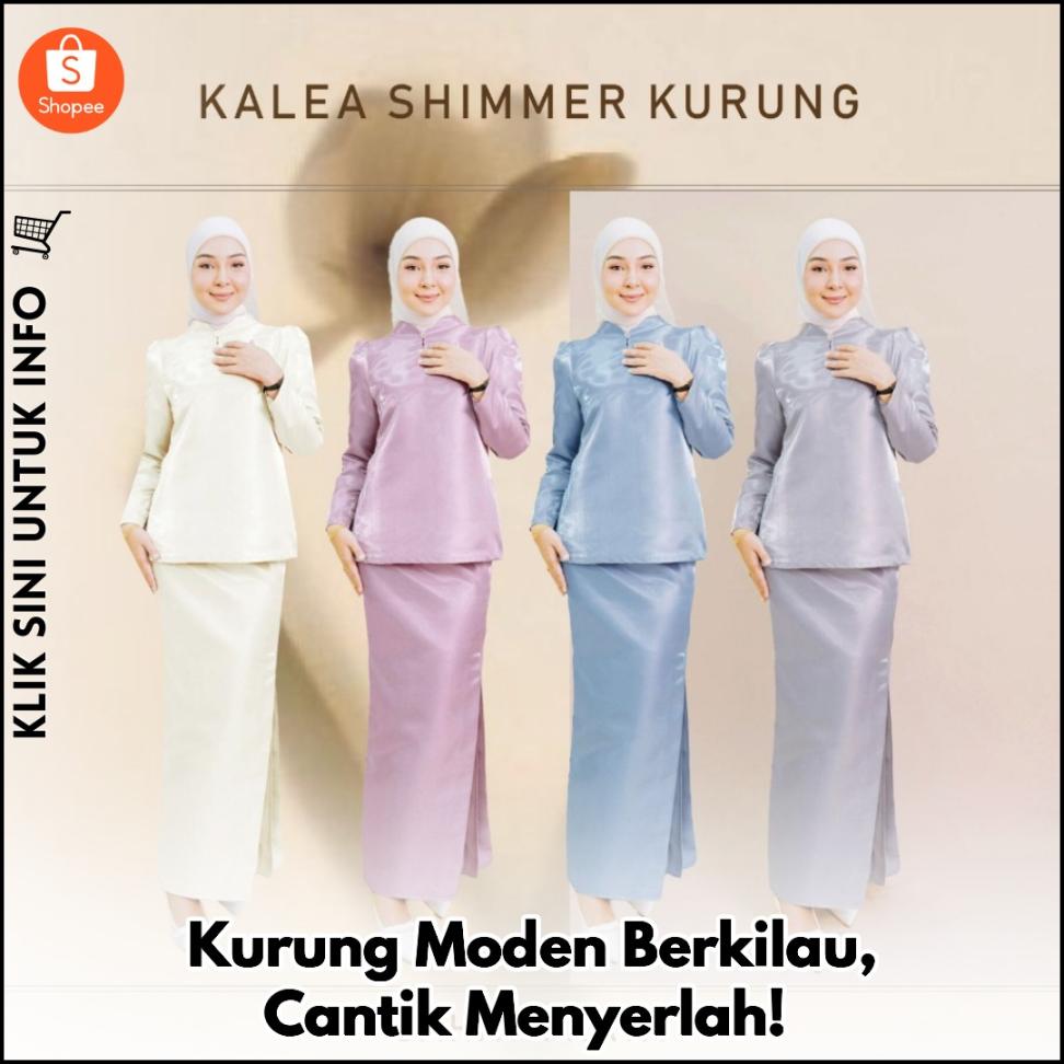 Kurung Moden Berkilau, Anggun & Mewah!