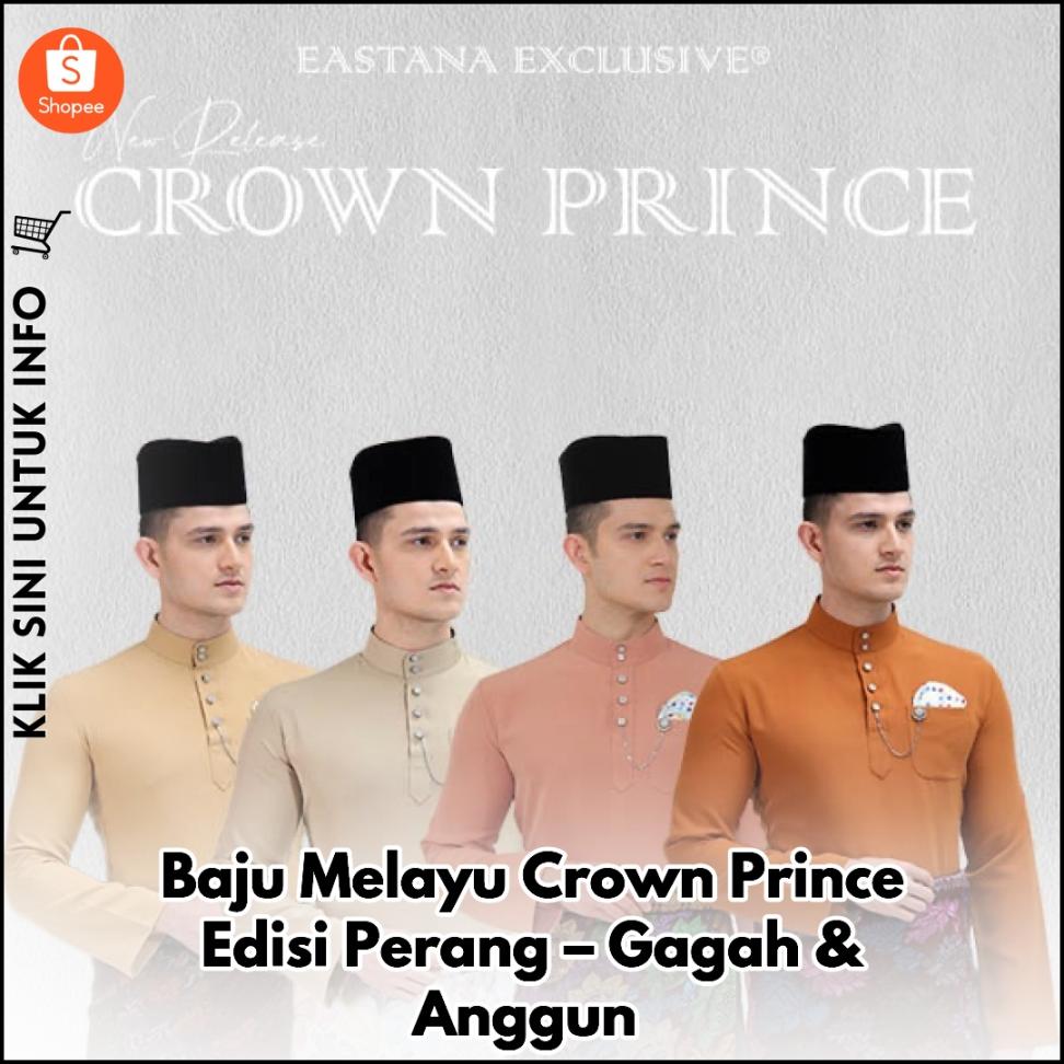 Baju Melayu Crown Prince Edisi Perang – Gagah & Anggun