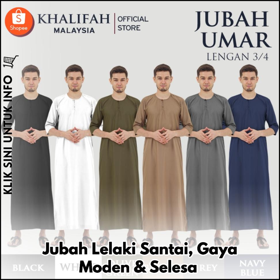 Jubah Lelaki Santai, Gaya Moden & Selesa